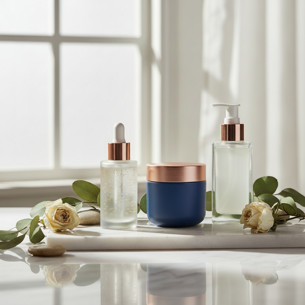 Firefly_Gemini Flash_remove the brand or product names on the products 705743